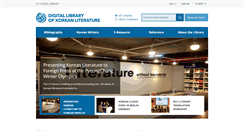 Desktop Screenshot of library.klti.or.kr